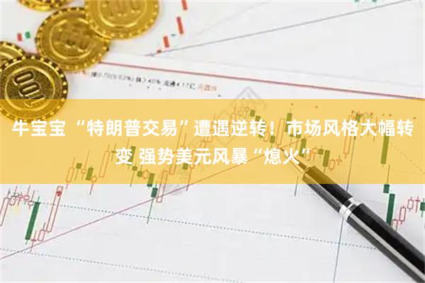 牛宝宝 “特朗普交易”遭遇逆转！市场风格大幅转变 强势美元风暴“熄火”